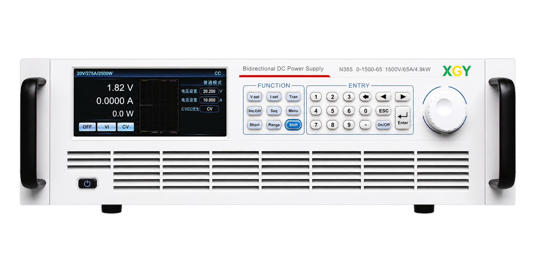N355 High Power Bidirectional Programmable DC Power Supply