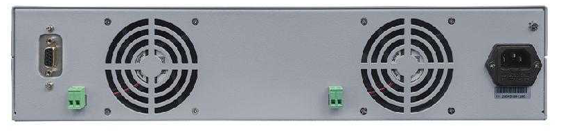 YDC-302 Series rear panel