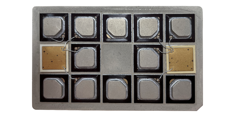 AXI-300 Difficult-Metal Sample for X-Ray Inspection